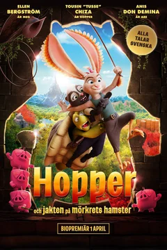 Se Hopper och jakten på mörkrets hamster på bio - Köp biobiljett online |  Filmstaden